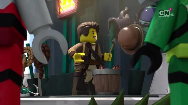 Кадры из мультсериала LEGO Ниндзяго: Мастера кружитцу (2011)