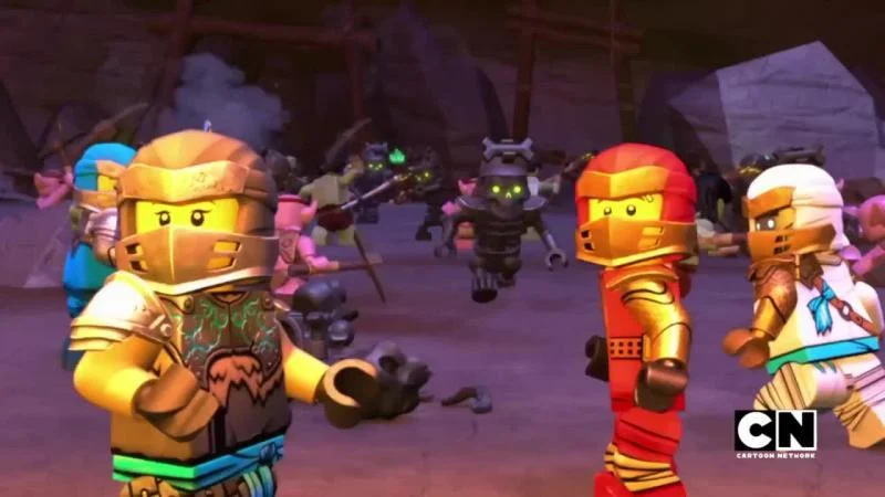 Кадры из мультсериала LEGO Ниндзяго: Мастера кружитцу (2011)
