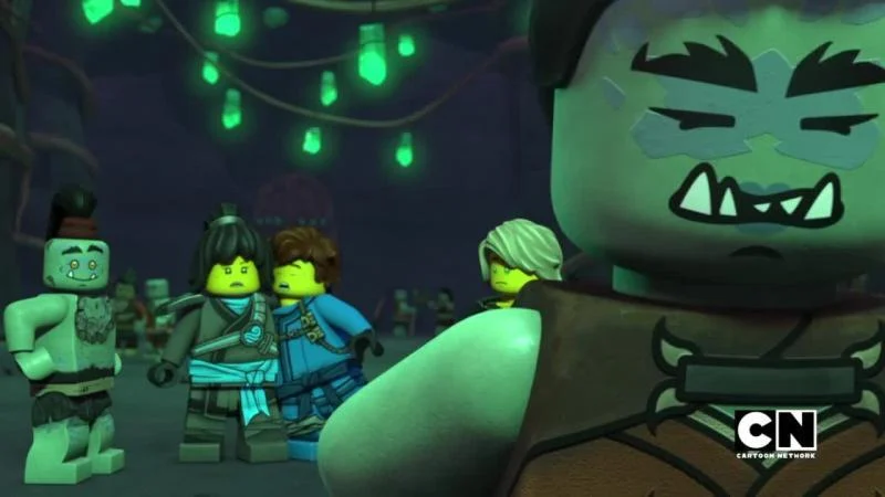 Кадры из мультсериала LEGO Ниндзяго: Мастера кружитцу (2011)