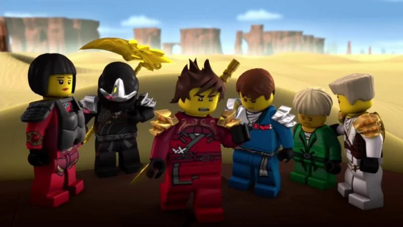 Кадры из мультсериала LEGO Ниндзяго: Мастера кружитцу (2011)