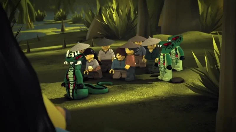 Кадры из мультсериала LEGO Ниндзяго: Мастера кружитцу (2011)